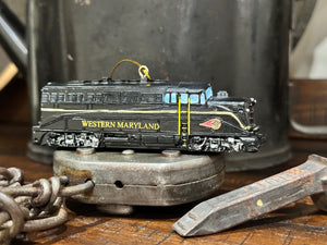 Western Maryland BL2 #82 Train Ornament