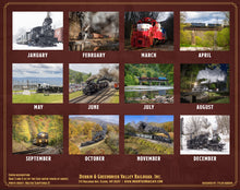 2026 Train Calendar