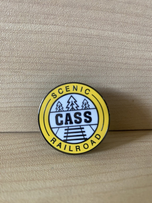 Cass Scenic Railroad Logo Lapel Pin