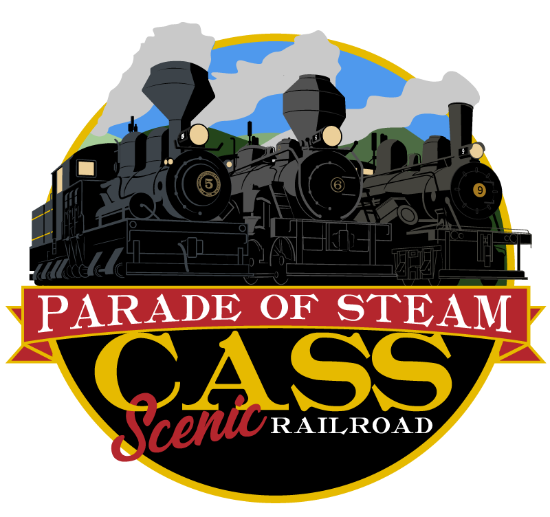 Cass Parade of Steam Sticker