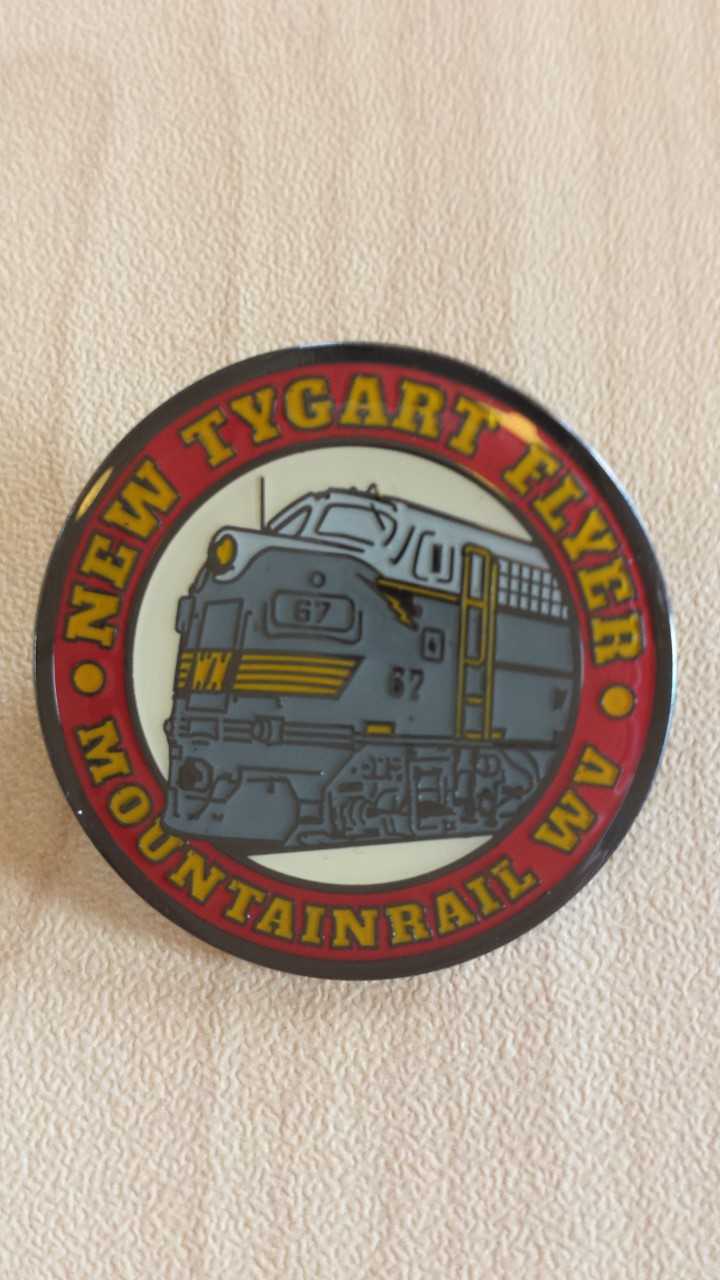 New Tygart Flyer Hat Pin